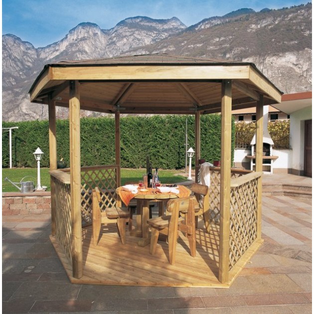 Pergola hexagonala