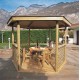 Pergola hexagonala