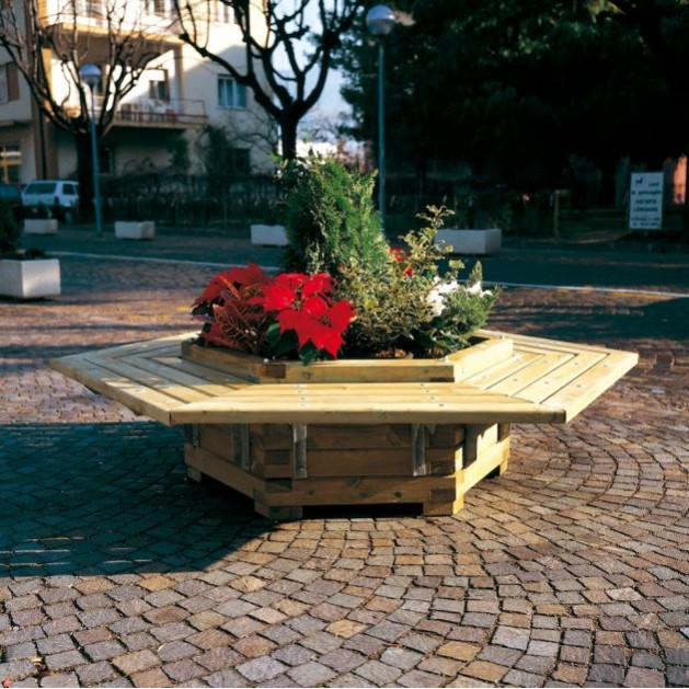 Jardiniera hexagon 5
