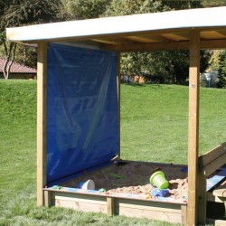 XCSP01 GROAPA DE NISIP CU PERGOLA