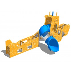 Structura tip submarin galben