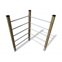 Perete dublu cu bare