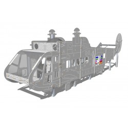 Structura tip elicopter