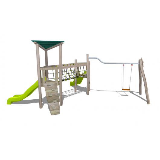 Zona de joaca personalizata Holzhof1