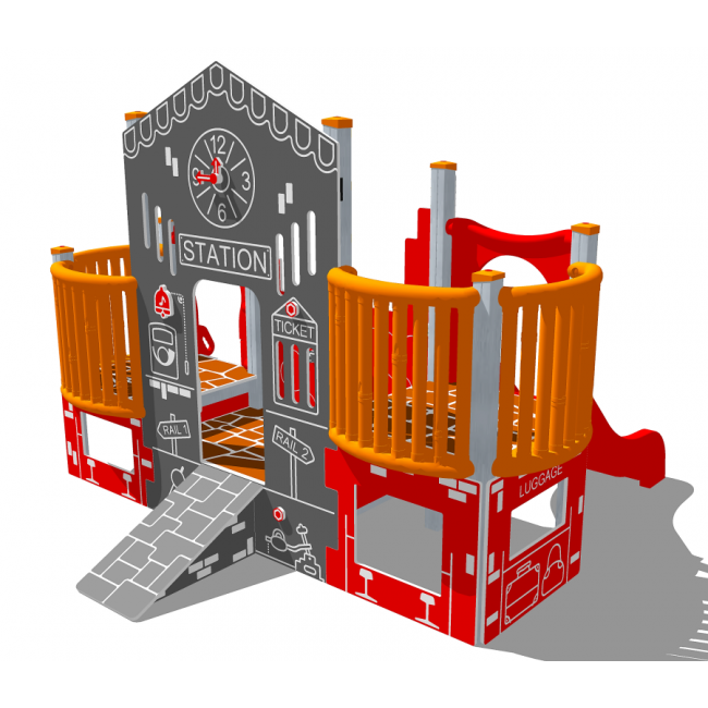 Structura tip statie de tren ALU