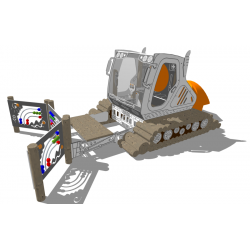 Structura tip Snowcat (vehicul pentru deszapezit)