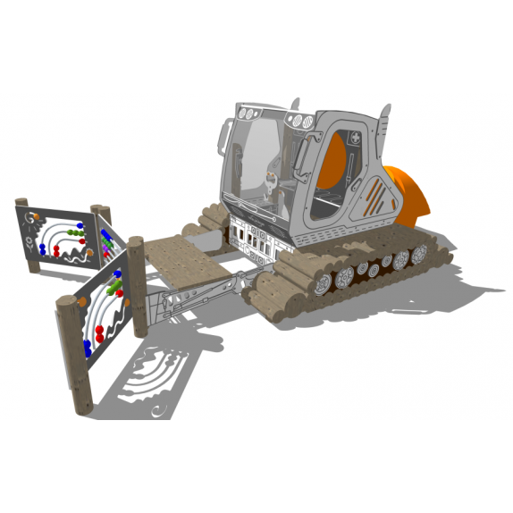 Structura tip Snowcat (vehicul pentru deszapezit)