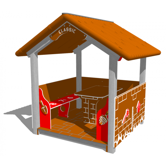 Casuta tip clasic XC01 ALU