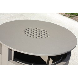 Cos de gunoi roma cu scrumiera crgp11p